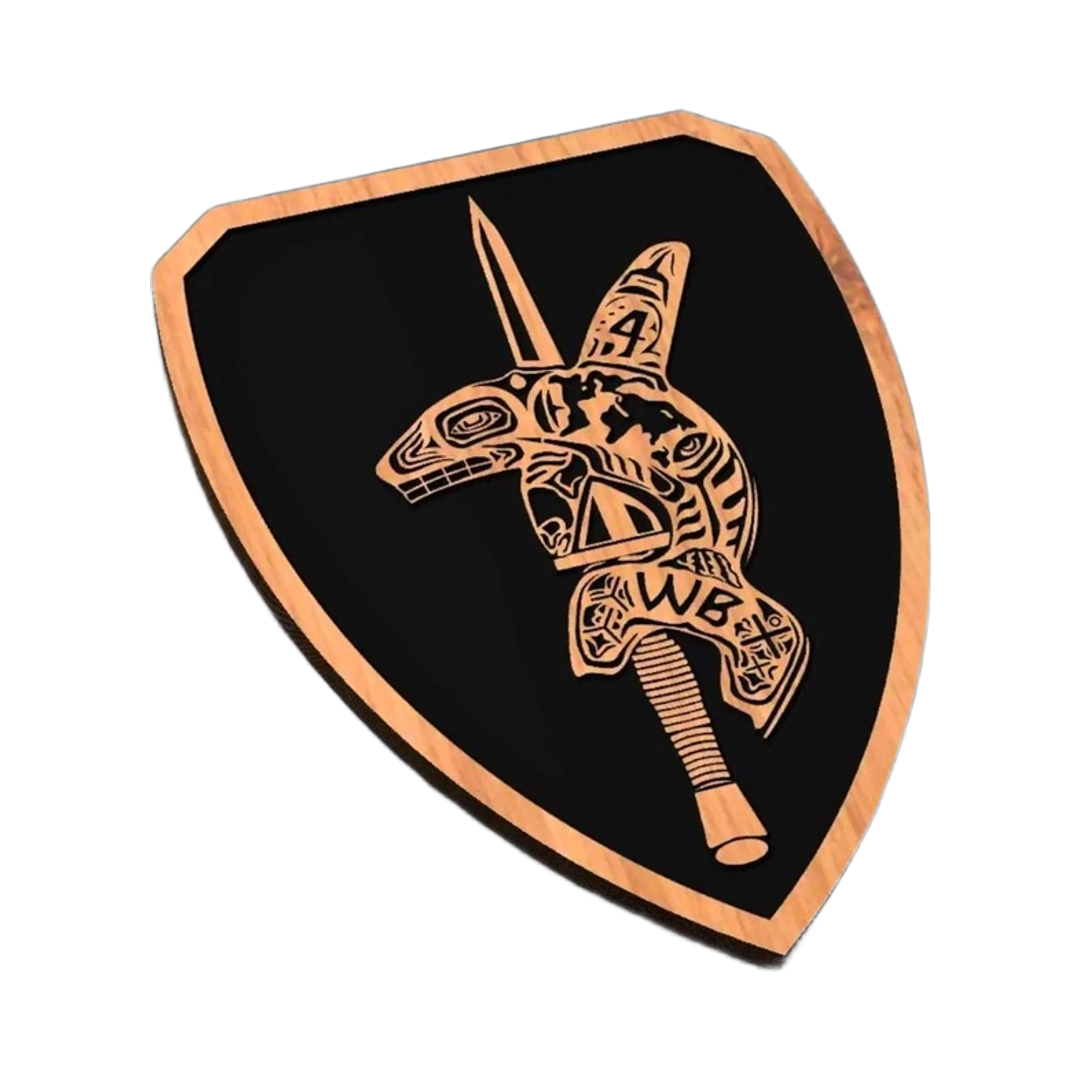 160th SOAR "Fish on a Stick" SVG file for laser cutting and CNC routing, LightBurn and Vectric ready