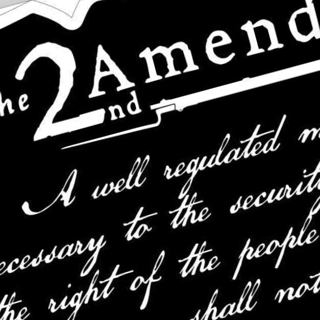 2nd Amendment Design detail view, ready for laser cutting and CNC routing