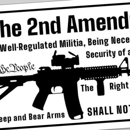 2nd Amendment Design detail view, ready for laser cutting and CNC routing