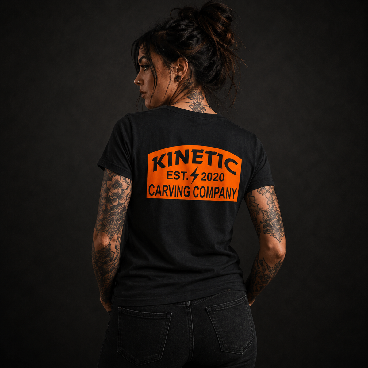 Kinetic Carving Carving Company Shirt