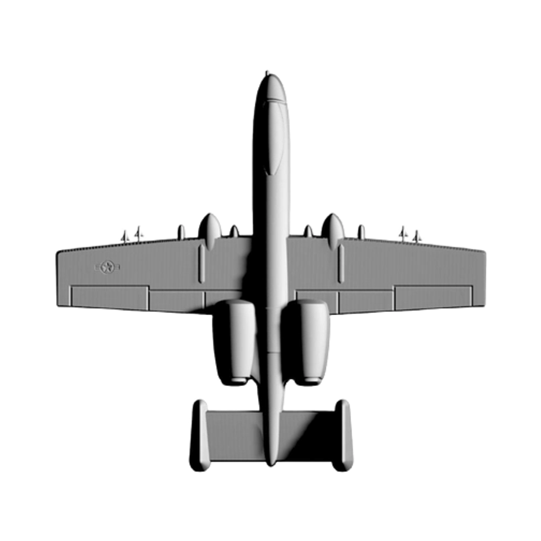 A-10 Warthog STL file for 3D printing and CNC routing, LightBurn and Vectric ready