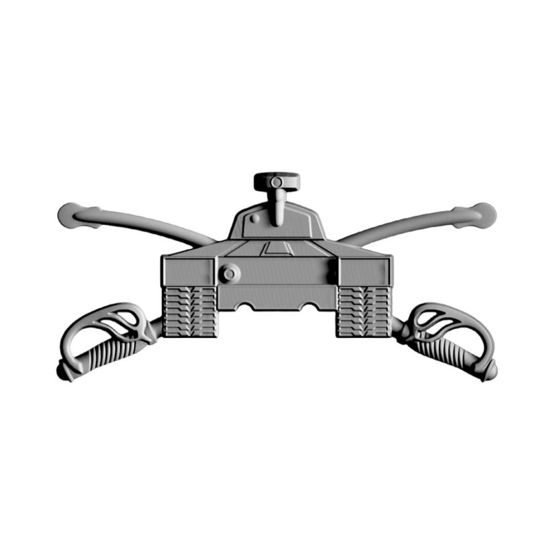 Armor Branch STL file for 3D printing and CNC routing, LightBurn and Vectric ready