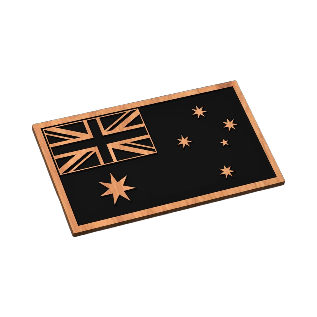 Australia Flag SVG file for laser cutting and CNC routing, LightBurn and Vectric ready