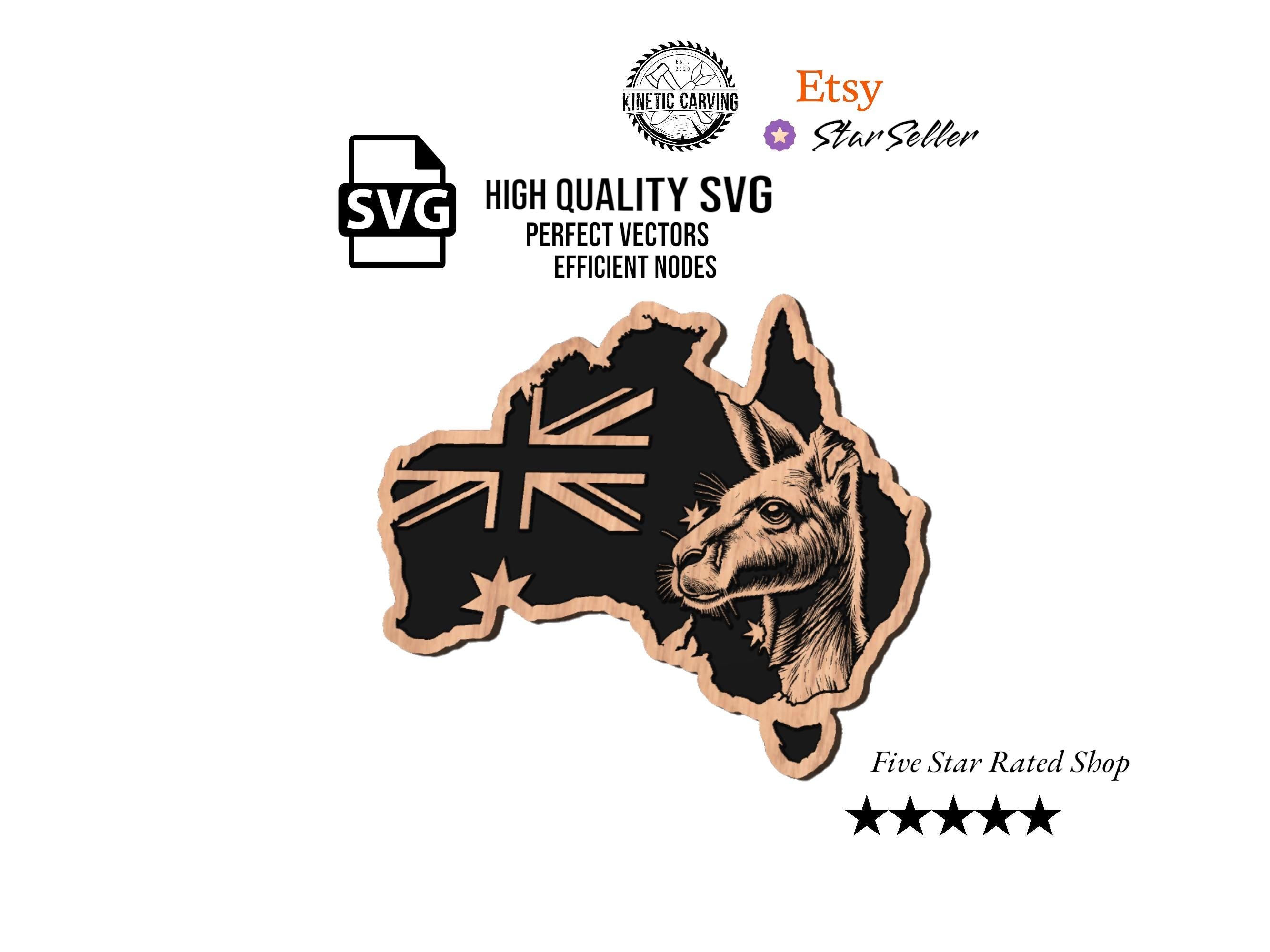 Australian Flag Kangaroo design preview, operations & history