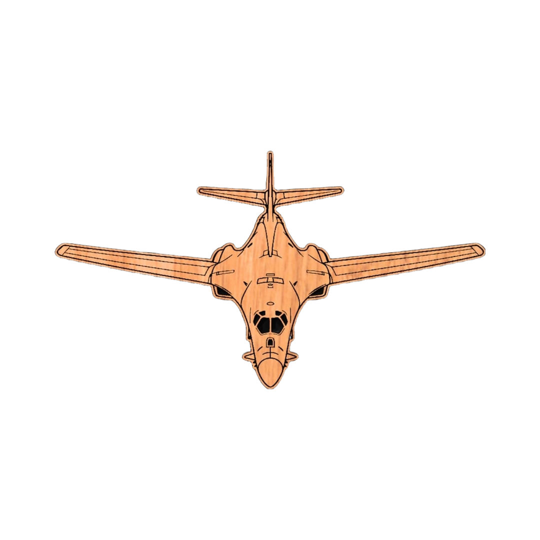 B-1 Lancer Bomber (Front) SVG file for digital crafting, LightBurn and Vectric ready