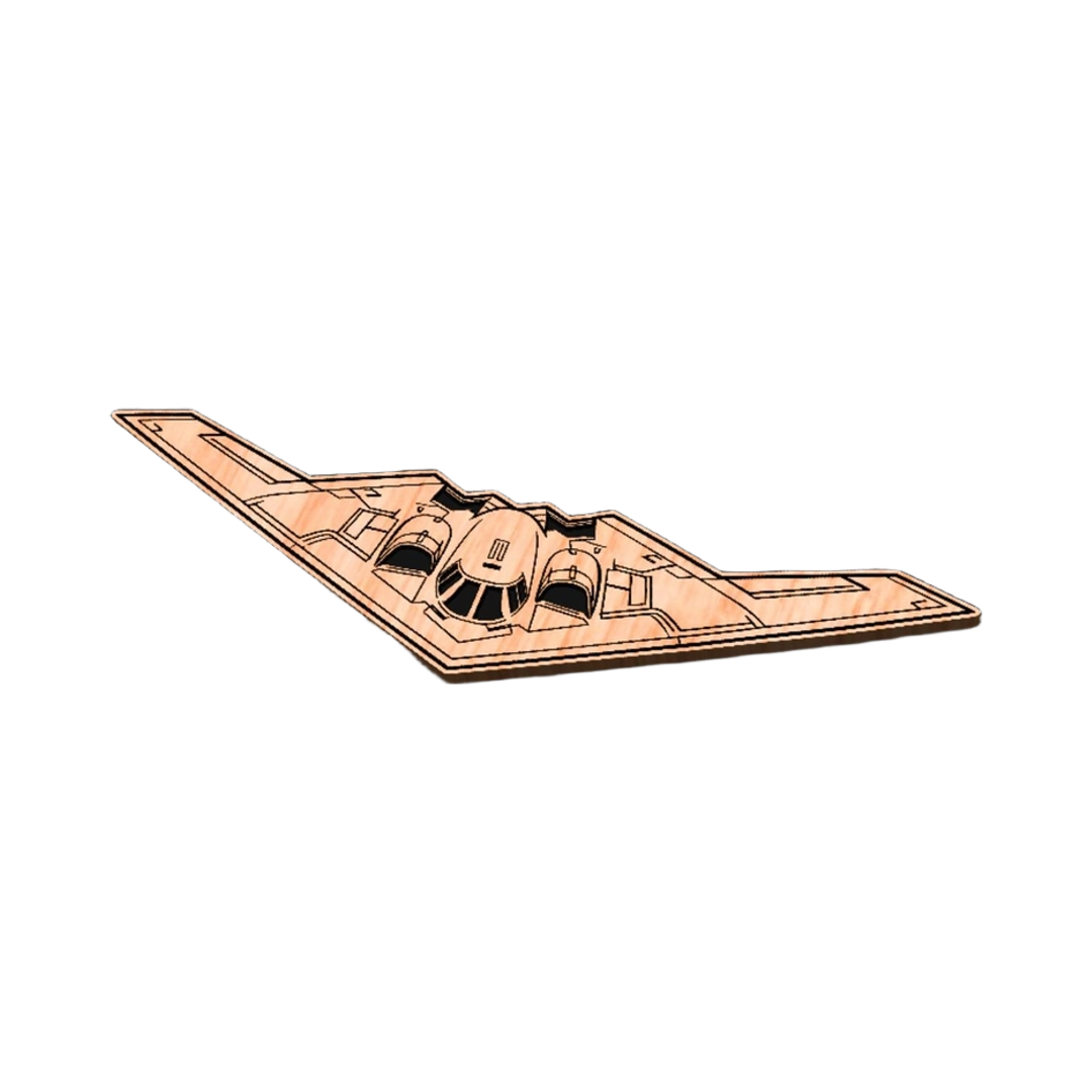 B-2 Spirit Bomber (Front) design preview, aviation & aircraft