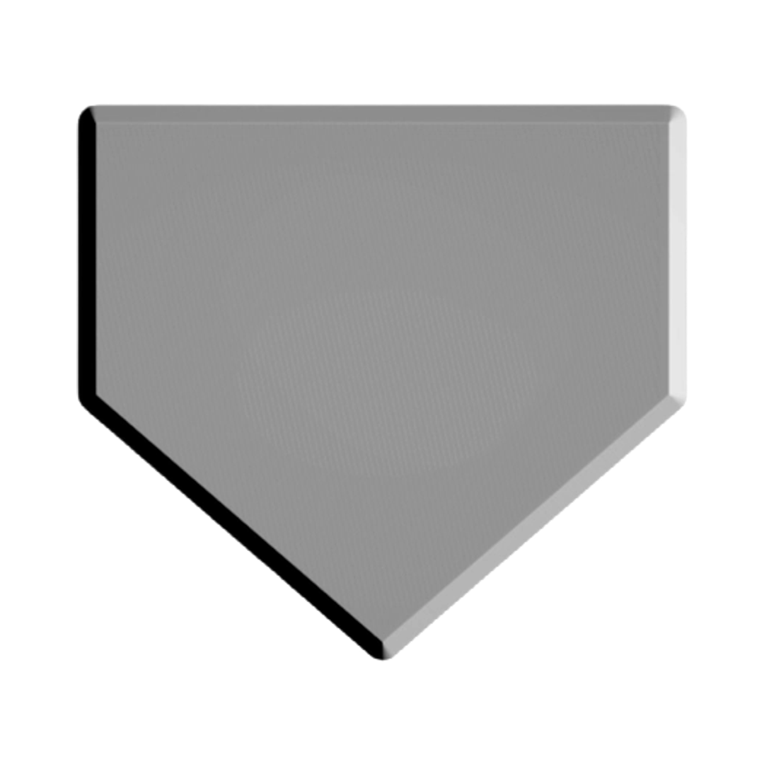 Baseball Home Plate 3D design preview, sports & teams