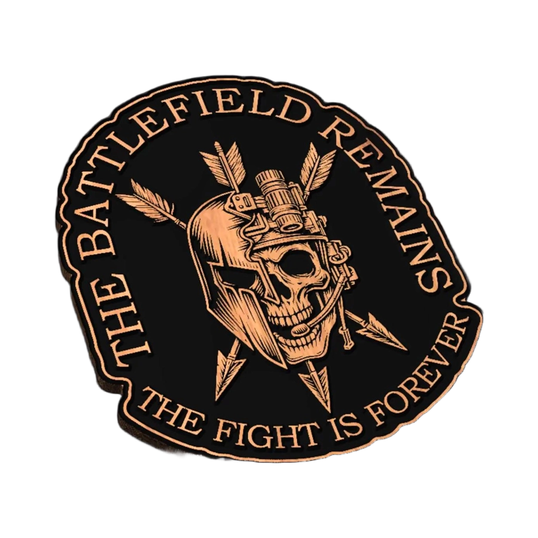 Battlefield Remains SVG file for laser cutting and CNC routing, LightBurn and Vectric ready