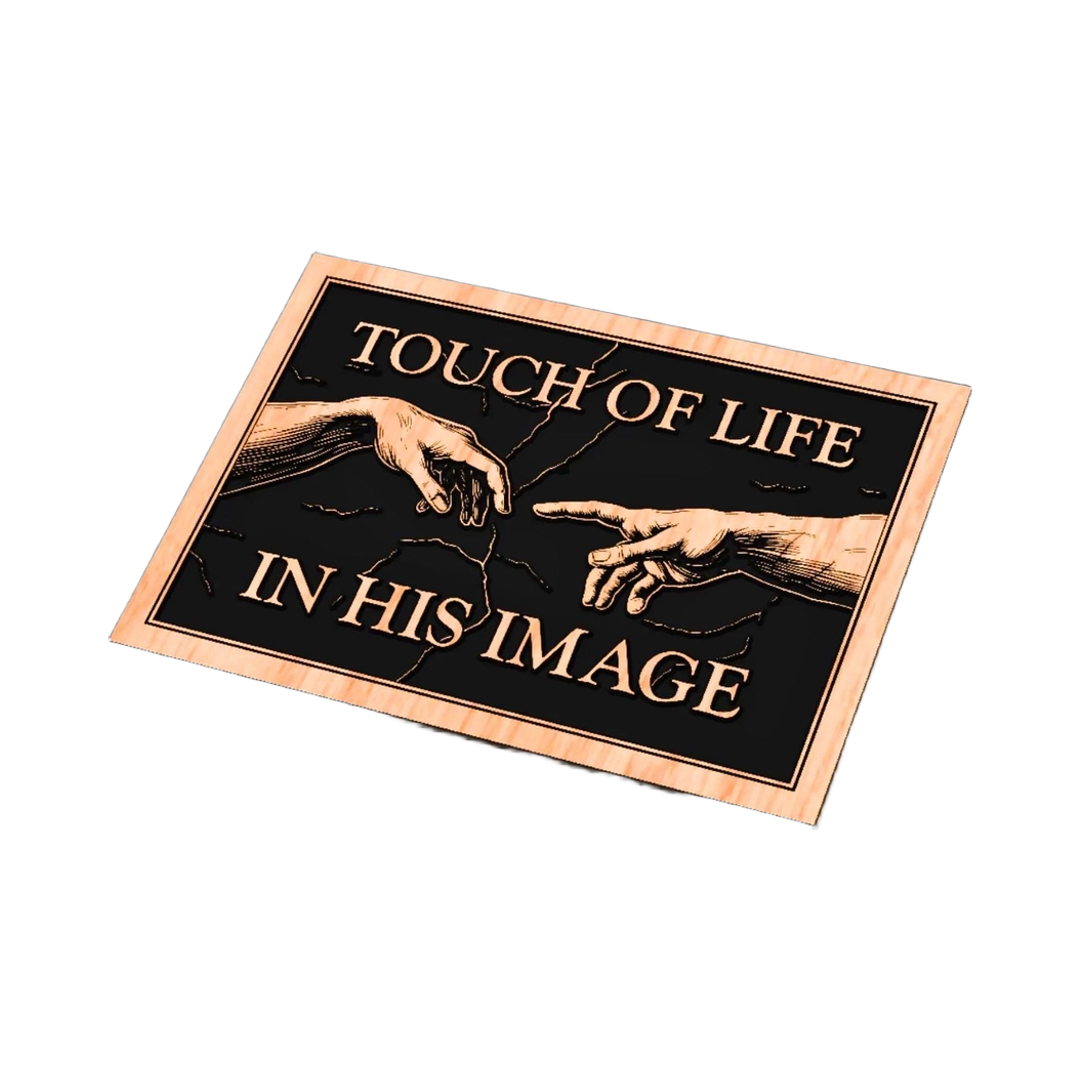 Creation Hands design preview, religious & faith