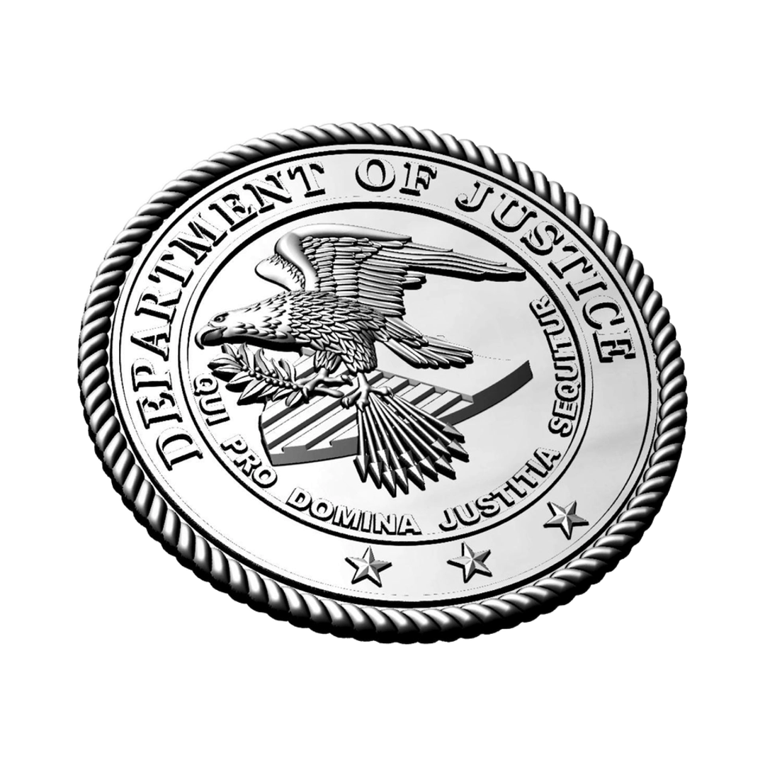 Department of Justice design preview, federal agencies