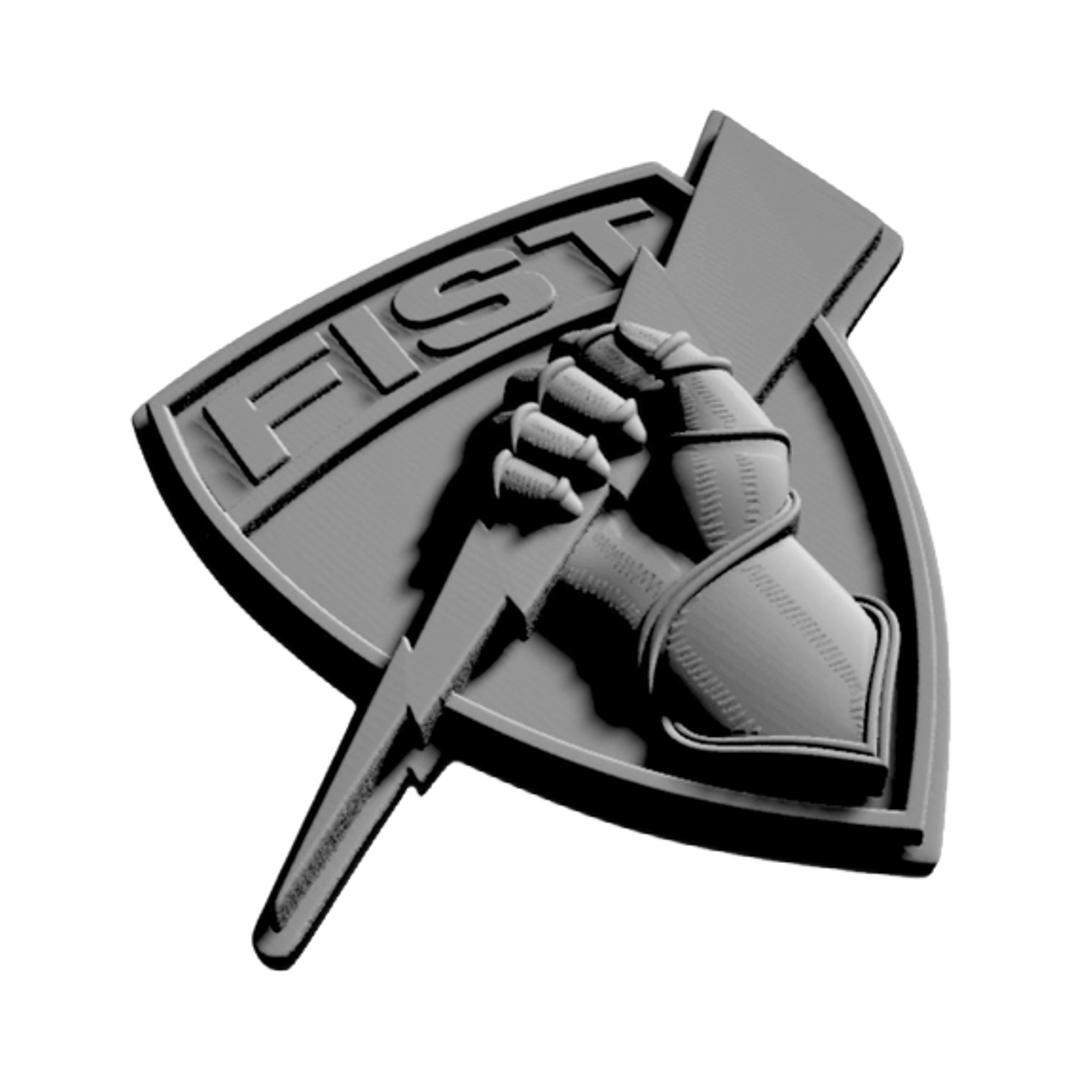 Foward Observer (FIST) detail view, ready for 3D printing and CNC routing