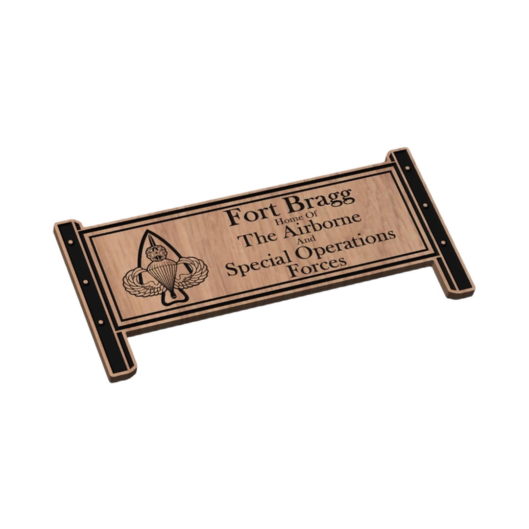Fort Bragg Military Gate Sign design preview, other military