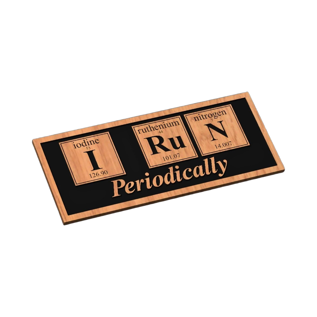 Funny Periodic Table SVG file for laser cutting and CNC routing, LightBurn and Vectric ready