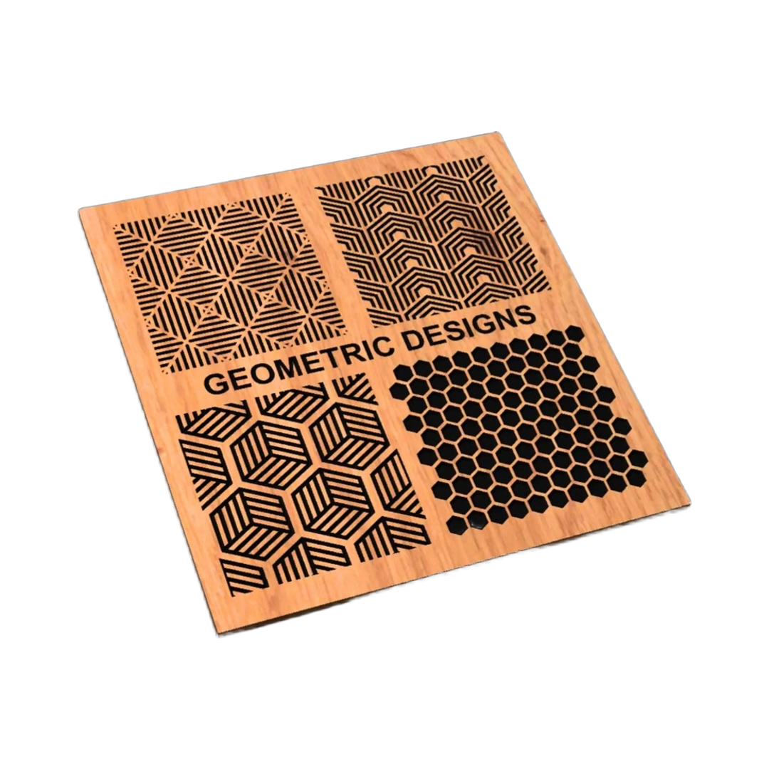 Geometric Pattern SVG file for laser cutting and CNC routing, Glowforge and LightBurn ready