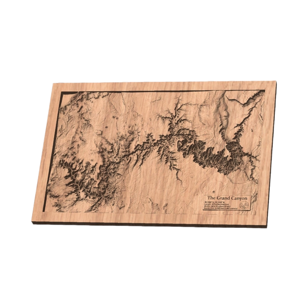 Grand Canyon 3D compatible with LightBurn and Vectric