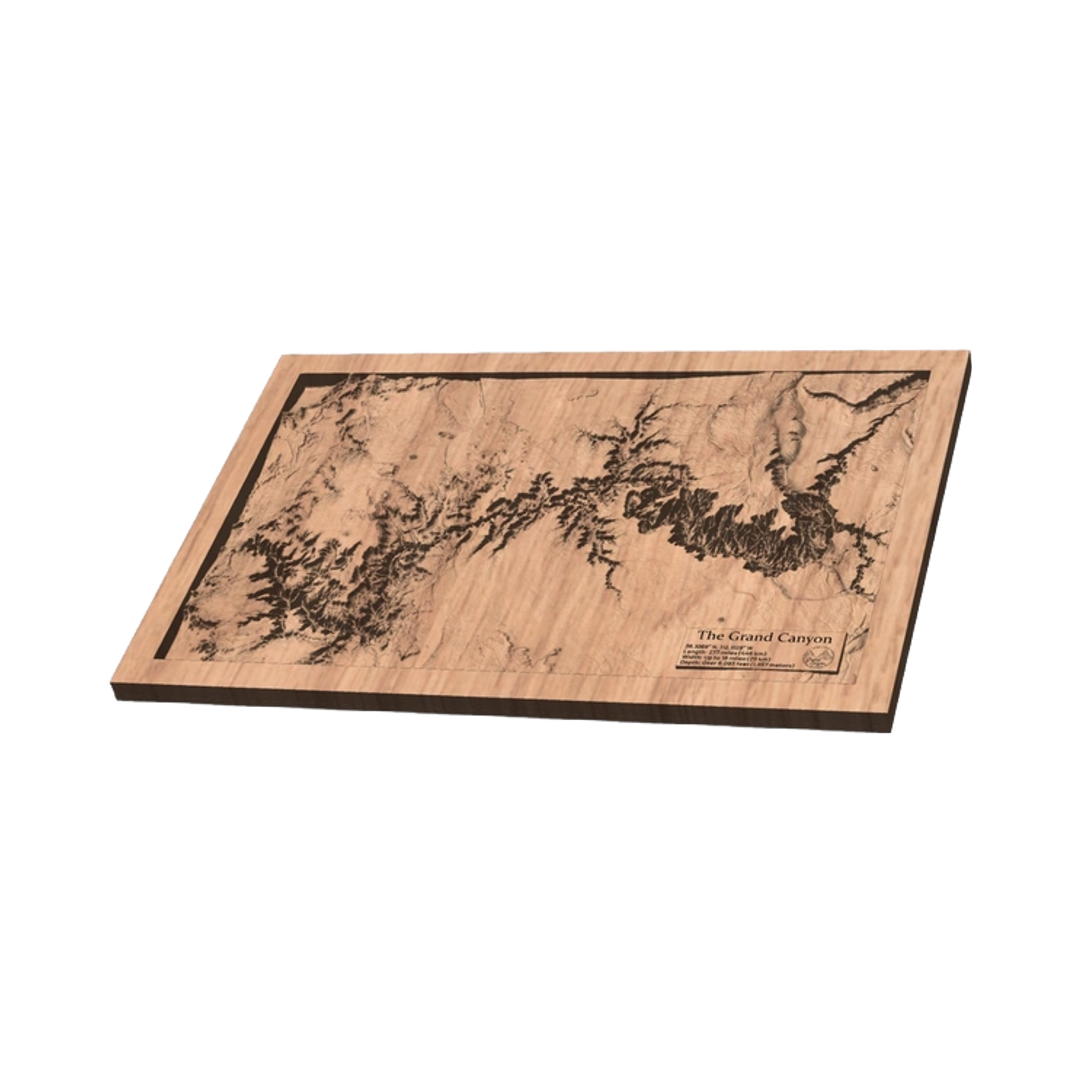 Grand Canyon 3D mockup, national parks