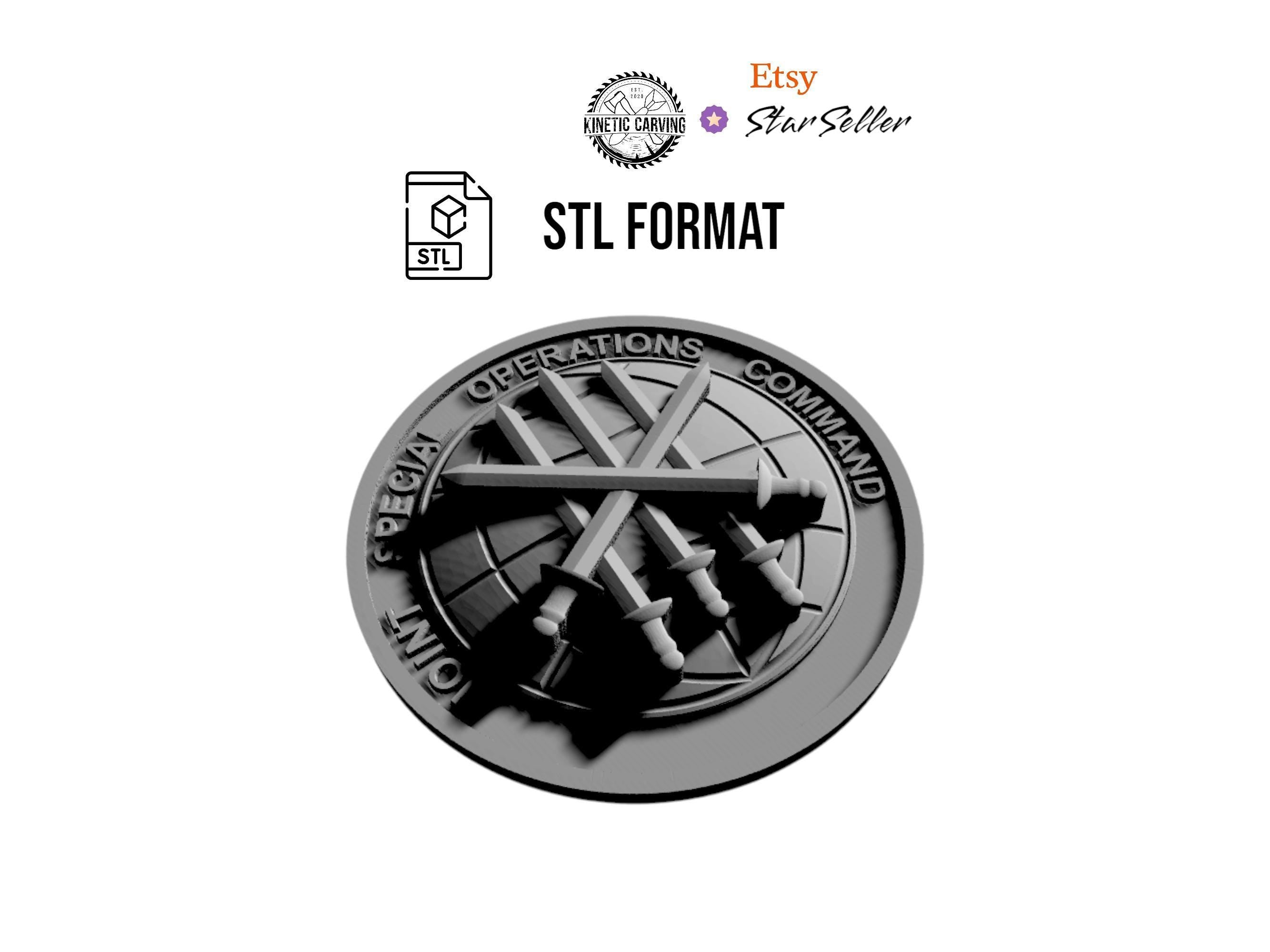 JSOC Military Patch design preview, special operations
