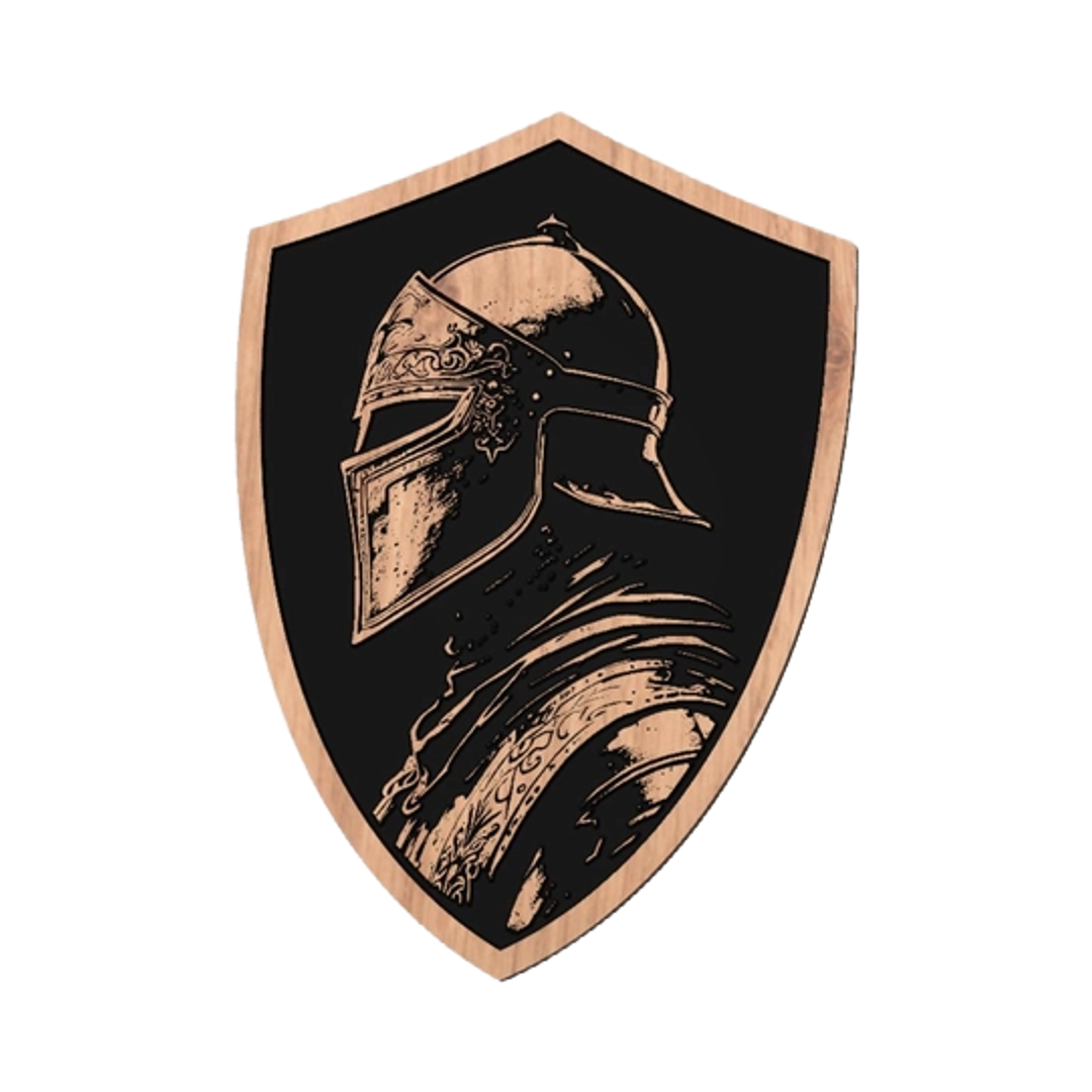 Knight Templar Shield design preview, religious & faith