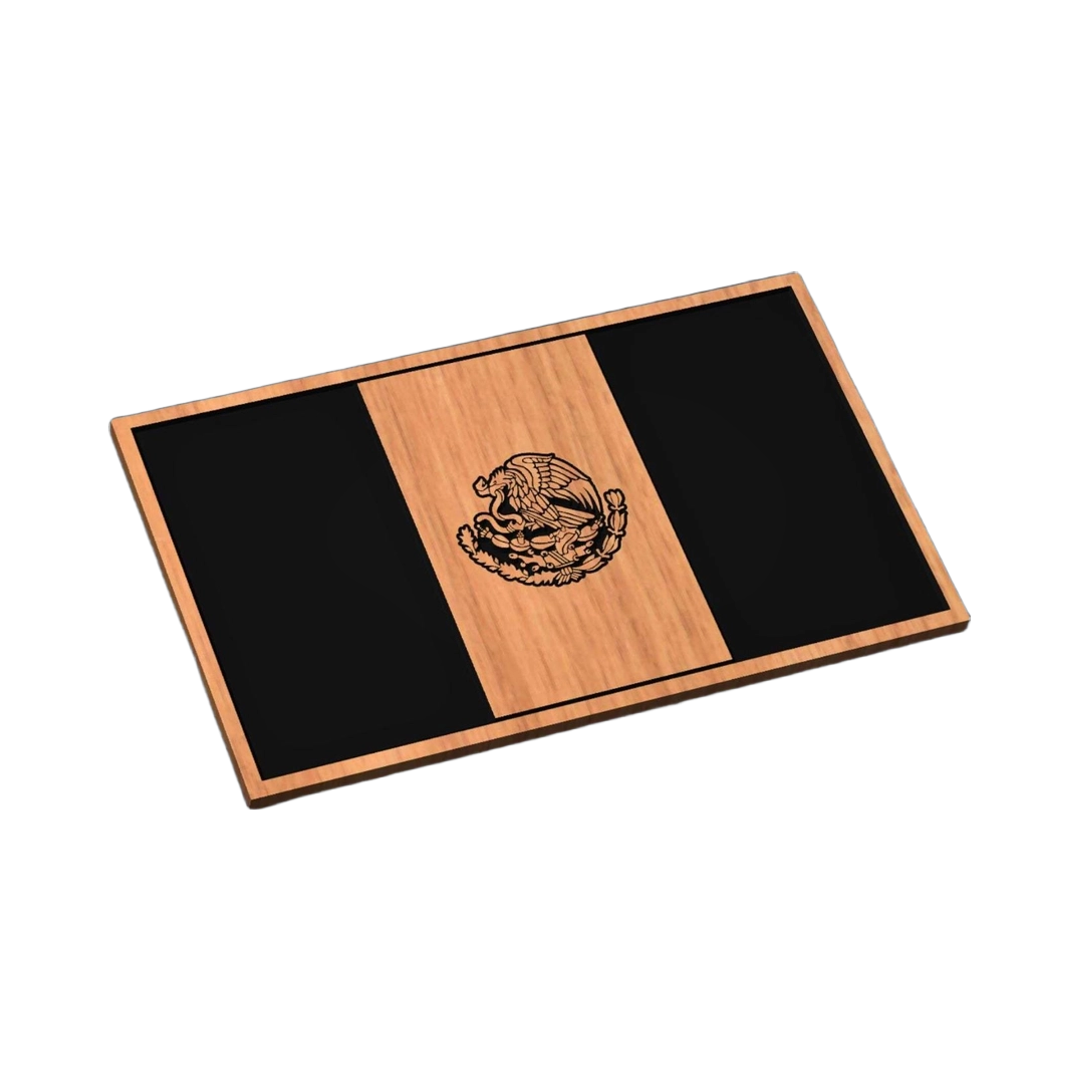 Mexico Flag SVG file for laser cutting and CNC routing, LightBurn and Vectric ready