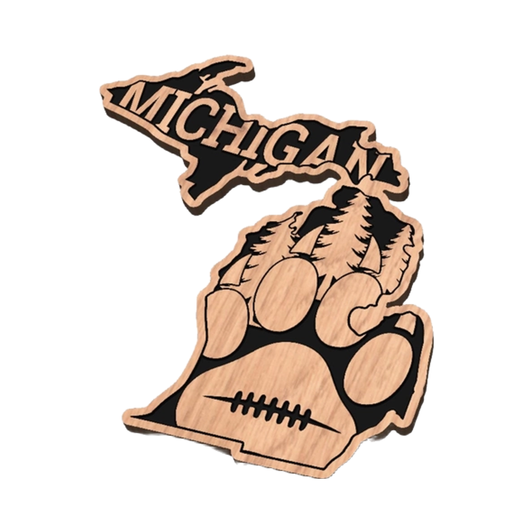 Michigan Football design preview, us states