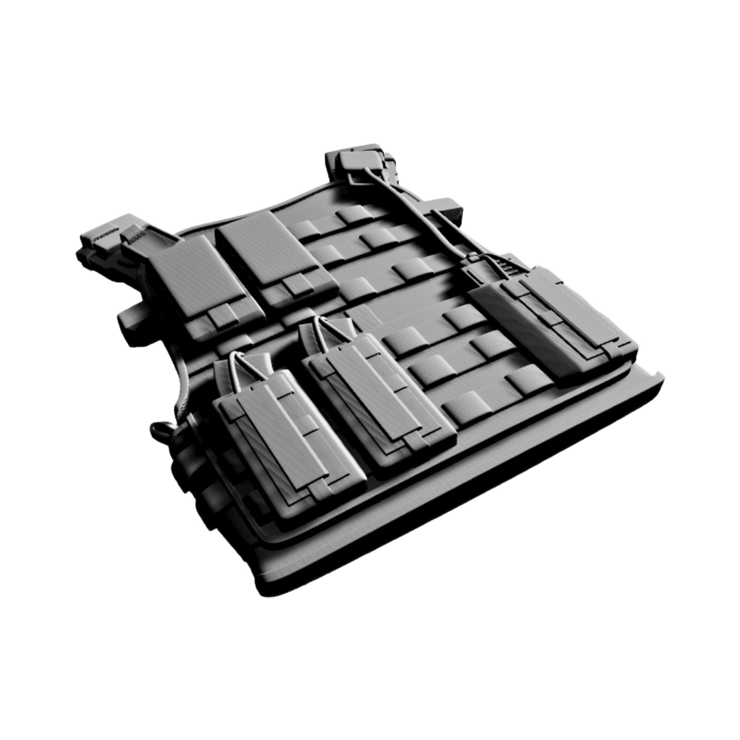 Tactical Vest design preview, weapons & tactical