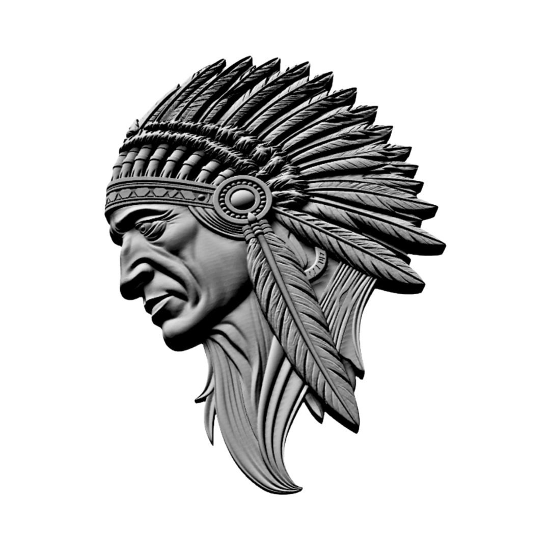 Native American Chief design preview, cultural & heritage