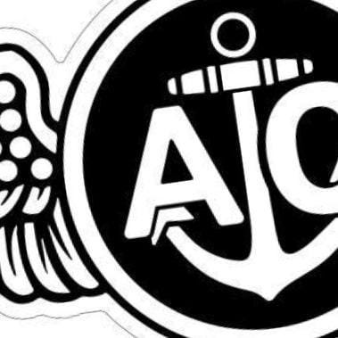 Naval Aircrew Wings detail view, ready for laser cutting and CNC routing