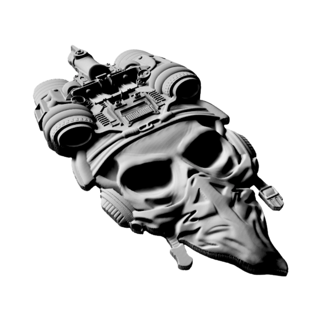 Night Vision Special Operator design preview, skulls & skeletons