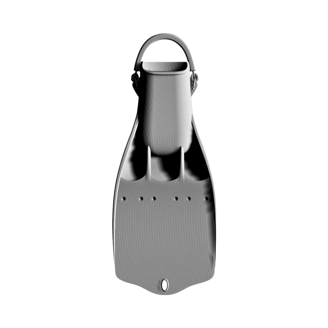 Scuba Diver Fin STL file for digital crafting, LightBurn and Vectric ready