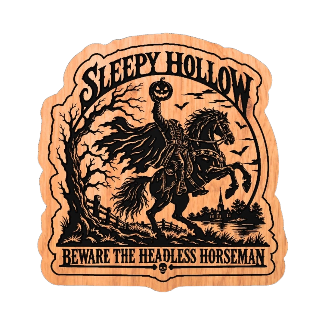Sleepy Hollow Headless Horseman design preview, halloween