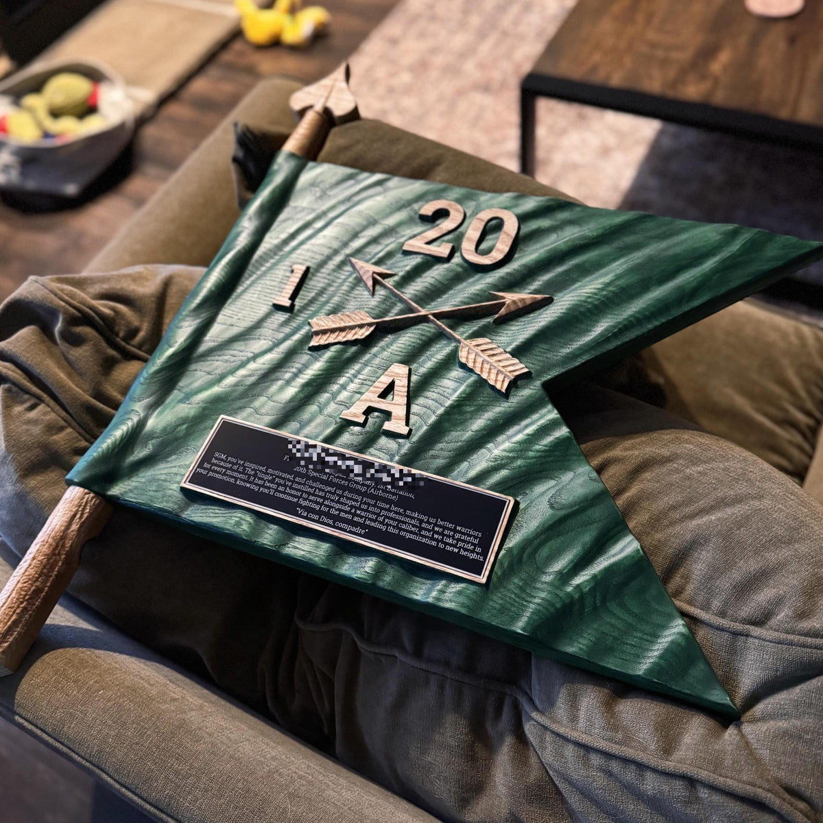Wavy Military Guidon Flag design preview, other military