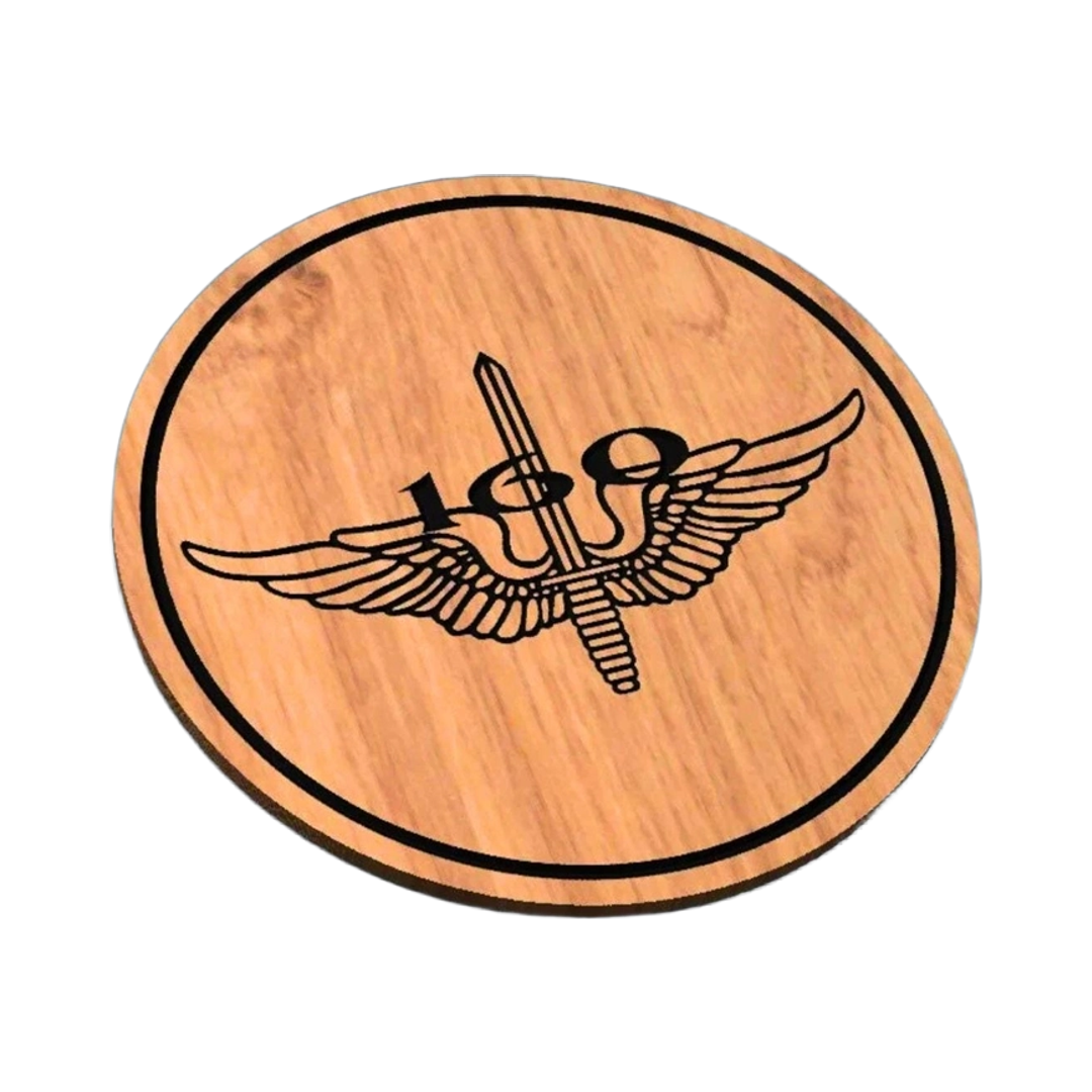 160th SOAR Wings SVG file for laser cutting and CNC routing, LightBurn and Vectric ready