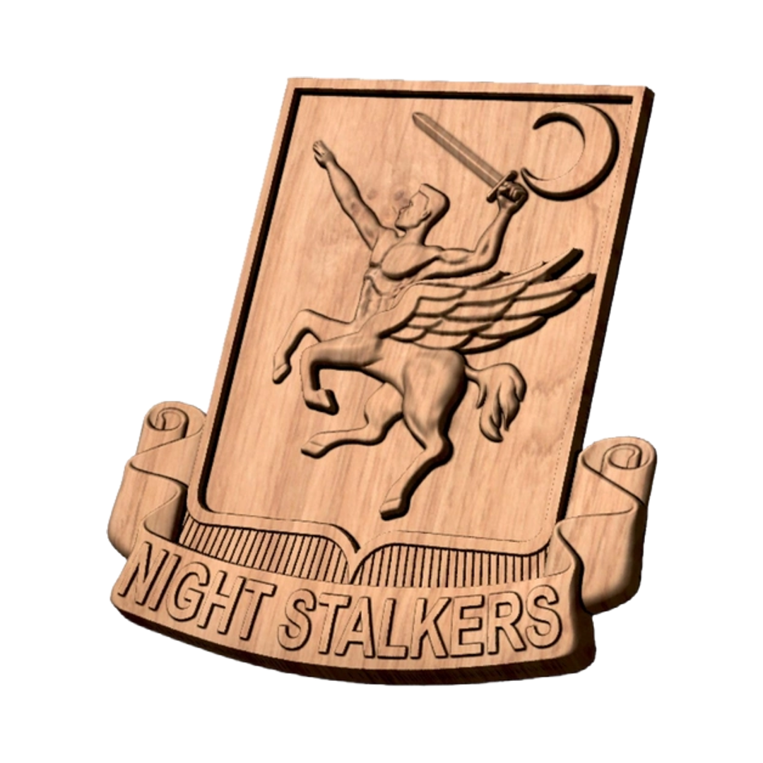 160th SOAR Night Stalkers Emblem STL file included with instant download