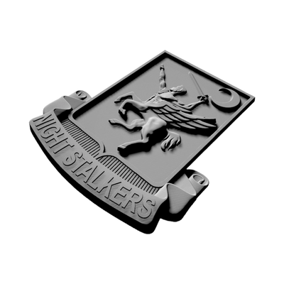 160th SOAR Night Stalkers Emblem compatible with LightBurn and Vectric