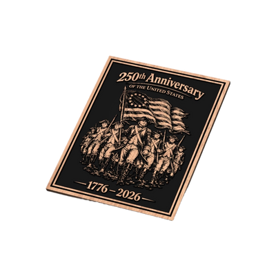 1776-2026 USA 250th Anniversary Patriotic design preview, historical americana