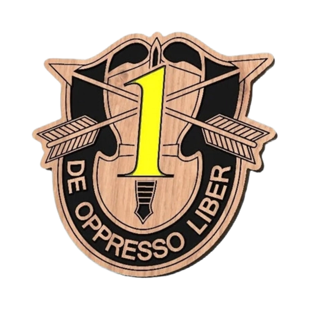 1st Special Forces Group Crest design preview, special operations