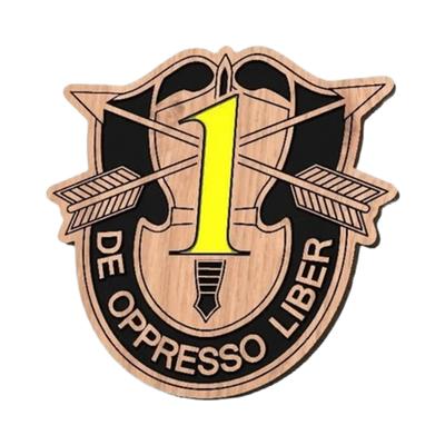 1st Special Forces Group Crest design preview, special operations