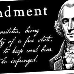 2nd Amendment James Madison detail view, ready for laser cutting and CNC routing
