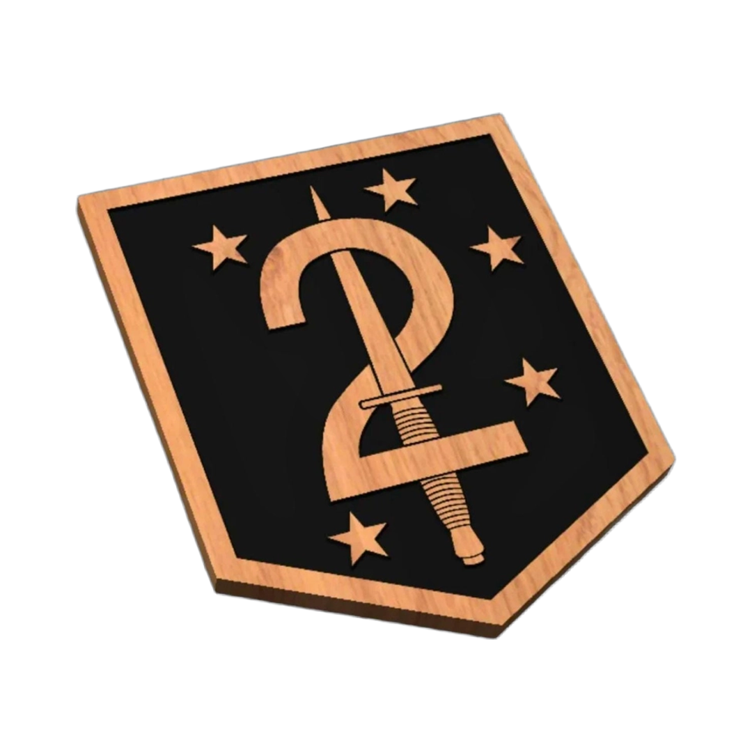 2nd Raider Battalion (MARSOC) SVG file for laser cutting and CNC routing, LightBurn and Vectric ready
