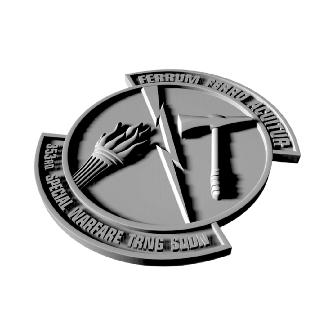 353rd Special Operations Training Squadron STL file included with instant download