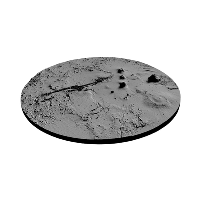 3D Mars design preview, celestial & mandala