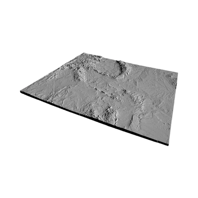 Wyoming Terrain Map design preview, countries & world