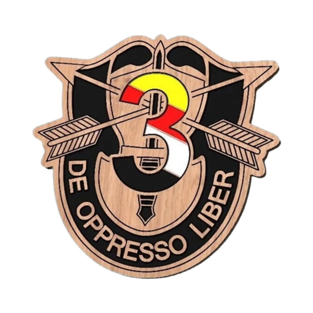 3rd Special Forces Group Crest design preview, army