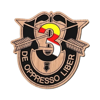 3rd Special Forces Group Crest design preview, army