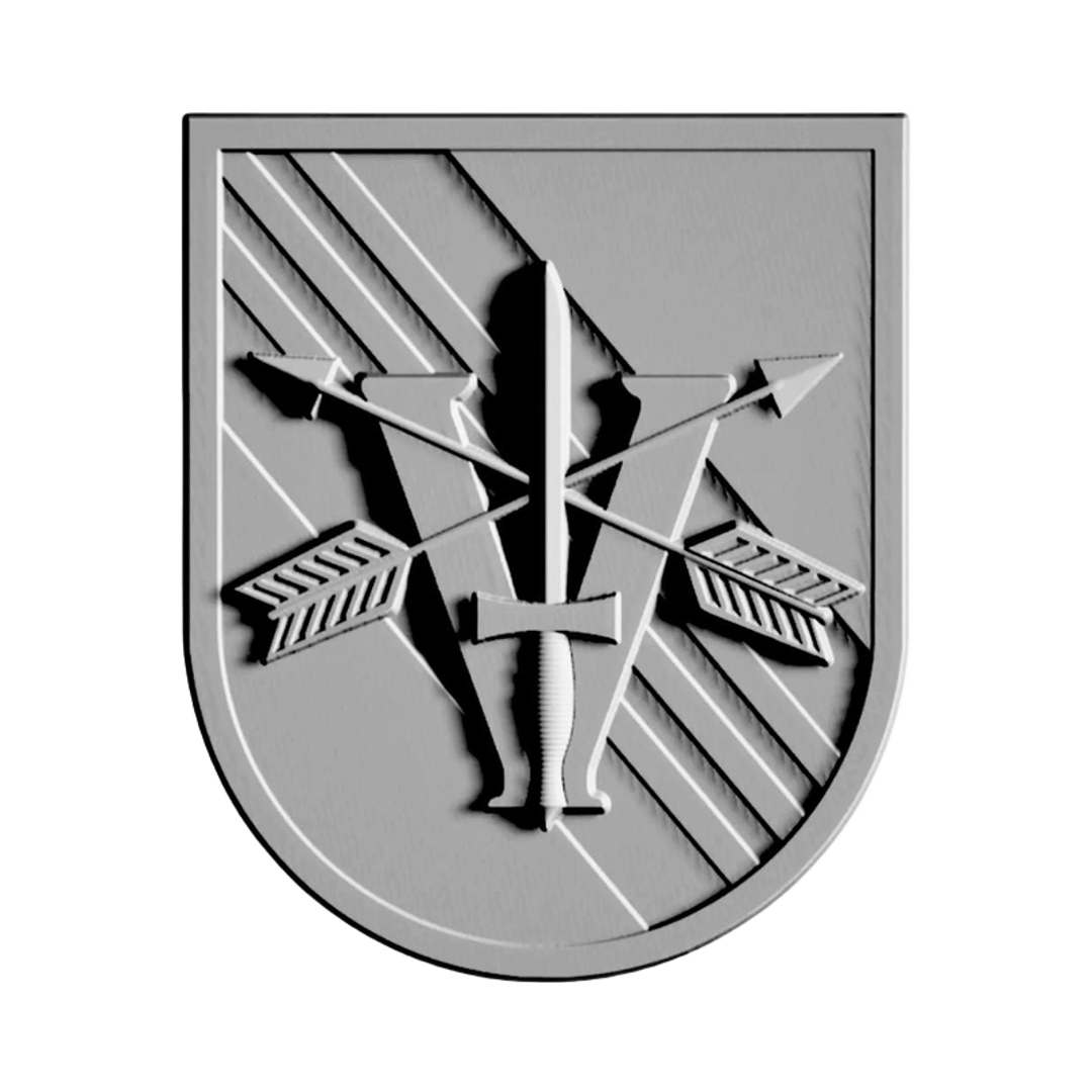 5th Special Forces Group Legion STL file for 3D printing and CNC routing, LightBurn and Vectric ready