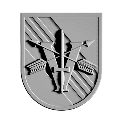 5th Special Forces Group Legion STL file for 3D printing and CNC routing, LightBurn and Vectric ready