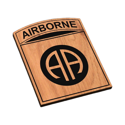 82nd Airborne Division SVG file for laser cutting and CNC routing, LightBurn and Vectric ready