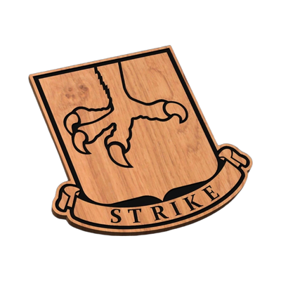 502nd Parachute Infantry Regiment Patch Logo SVG file for laser cutting and CNC routing, Glowforge and LightBurn ready