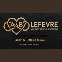 A&B LeFevre Woodworking and Design logo