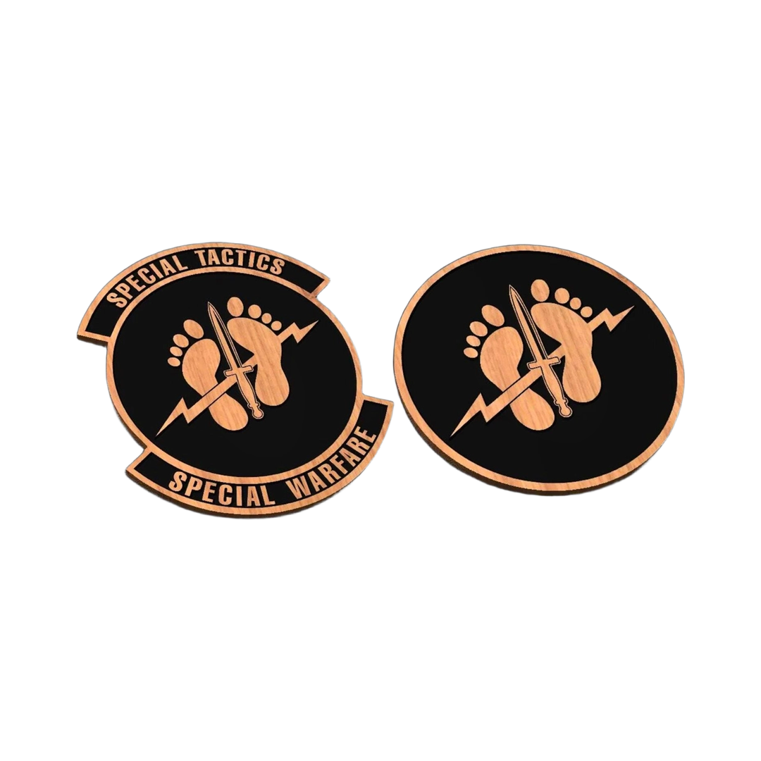 Air Force Special Tactics SVG file for laser cutting and CNC routing, LightBurn and Vectric ready